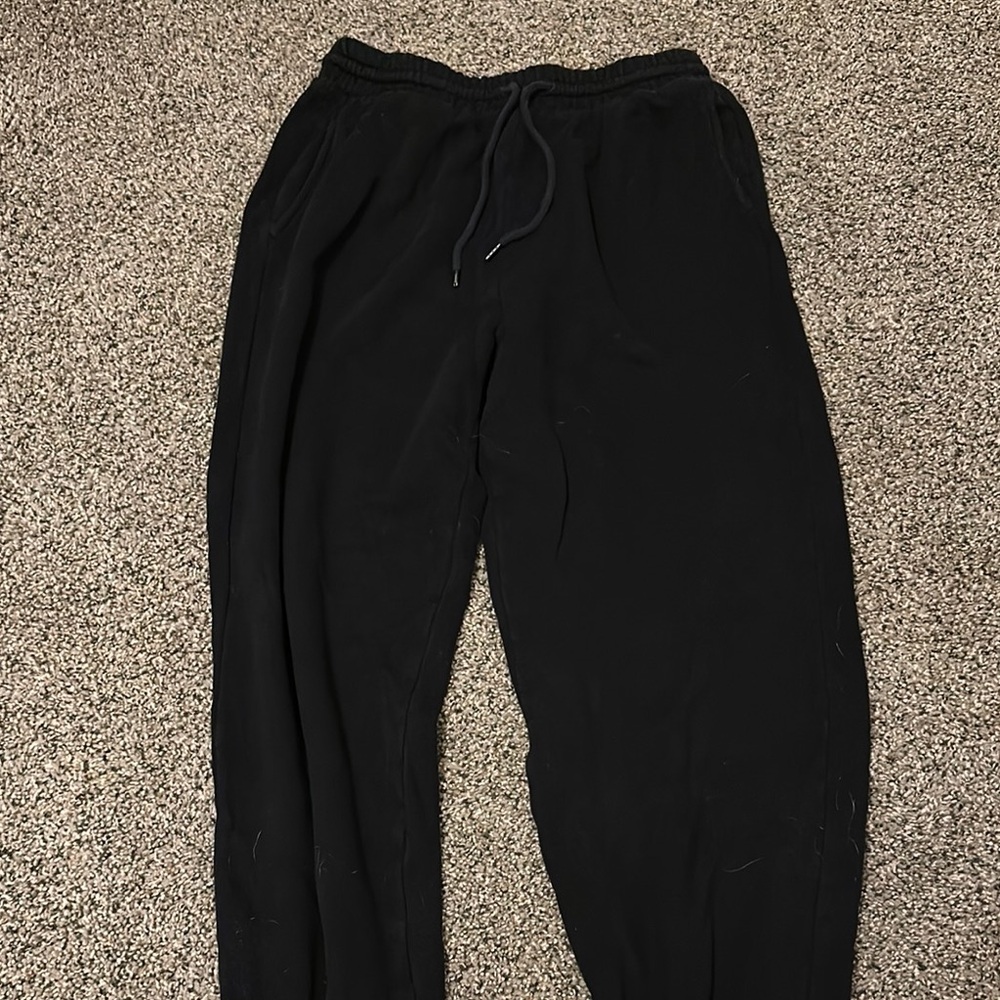 Old Navy Black Joggers with Elastic Waistband and Relaxed Fit